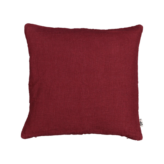 Designtorget Kuddfodral DT Lino 50x50 Vinröd