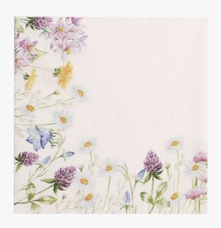 Flower garden pappersservetter multi