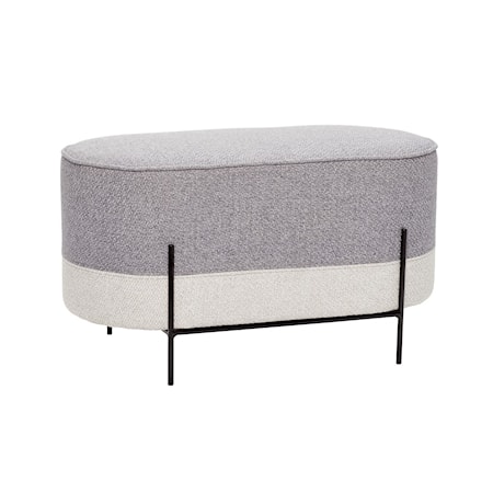 Sittpuff Blå/Grå 70 cm