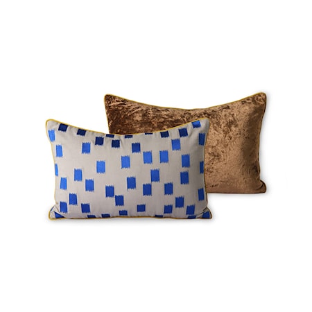 DORIS for HKLIVING: Sydd Kudde Blue brush 25x40