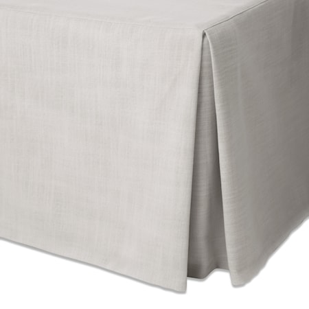 Venezia sängkappa linne - Ivory, 90x220x54