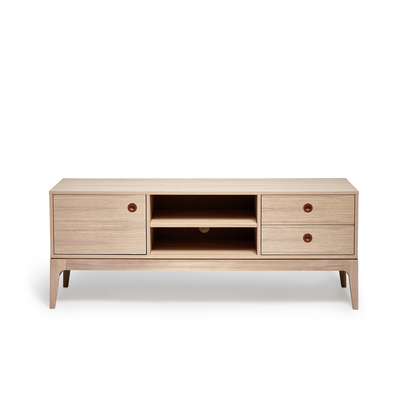 Höllviken TV-bänk 150 cm ek, Mavis