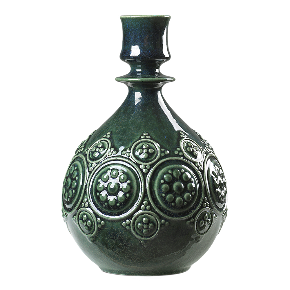 Björn Wiinblad - Symphony Magic Ljusstake 18 cm Mörkgrön