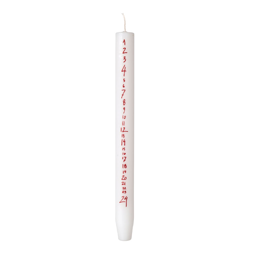 Broste Copenhagen - Handwritten Kalenderljus 25 cm