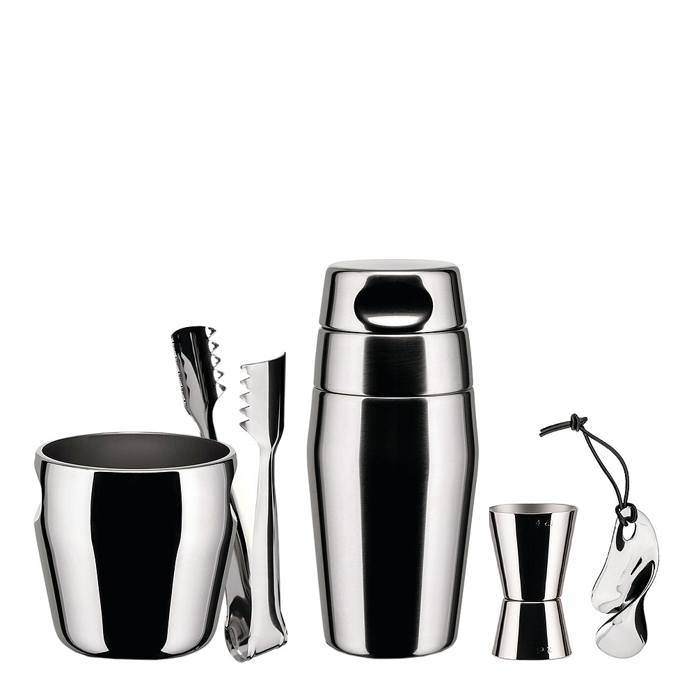 Alessi - Shakerset 5 delar Rostfri