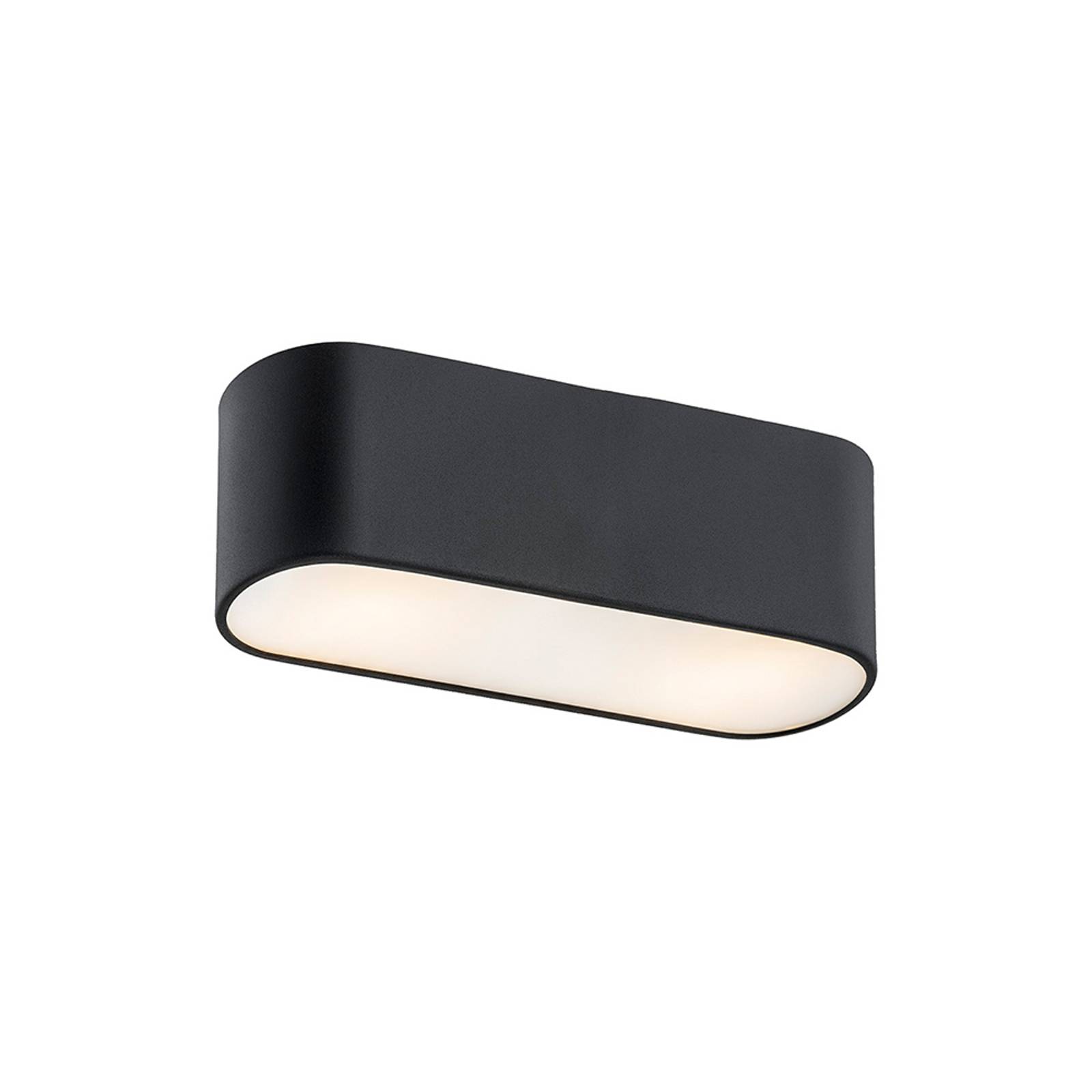 Taklampa Tilden, 30 cm, svart