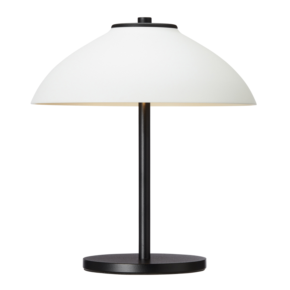 BELID - Vali Bordslampa Svart/Vit Struktur