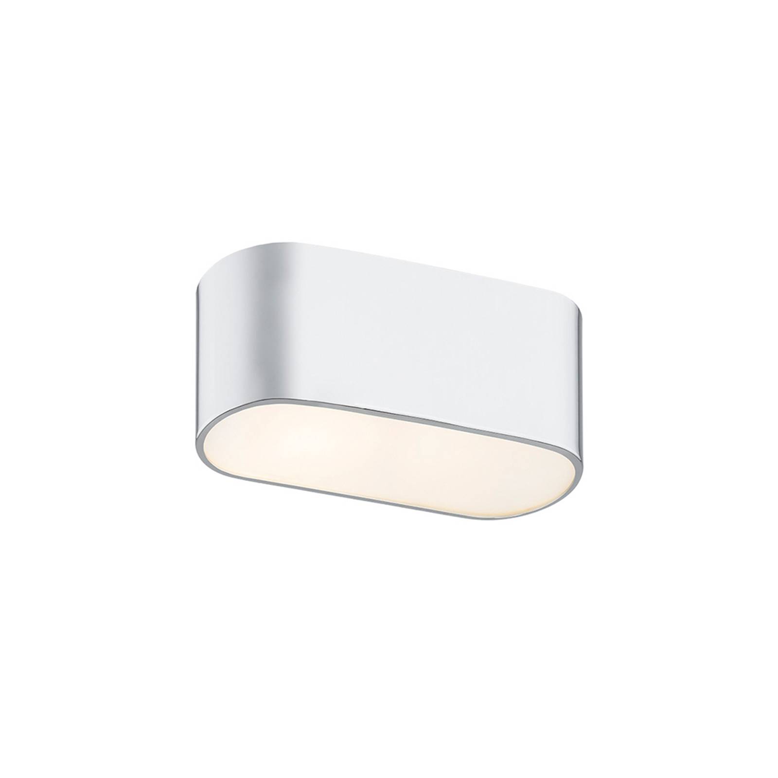Taklampa Tilden, 20 cm, krom