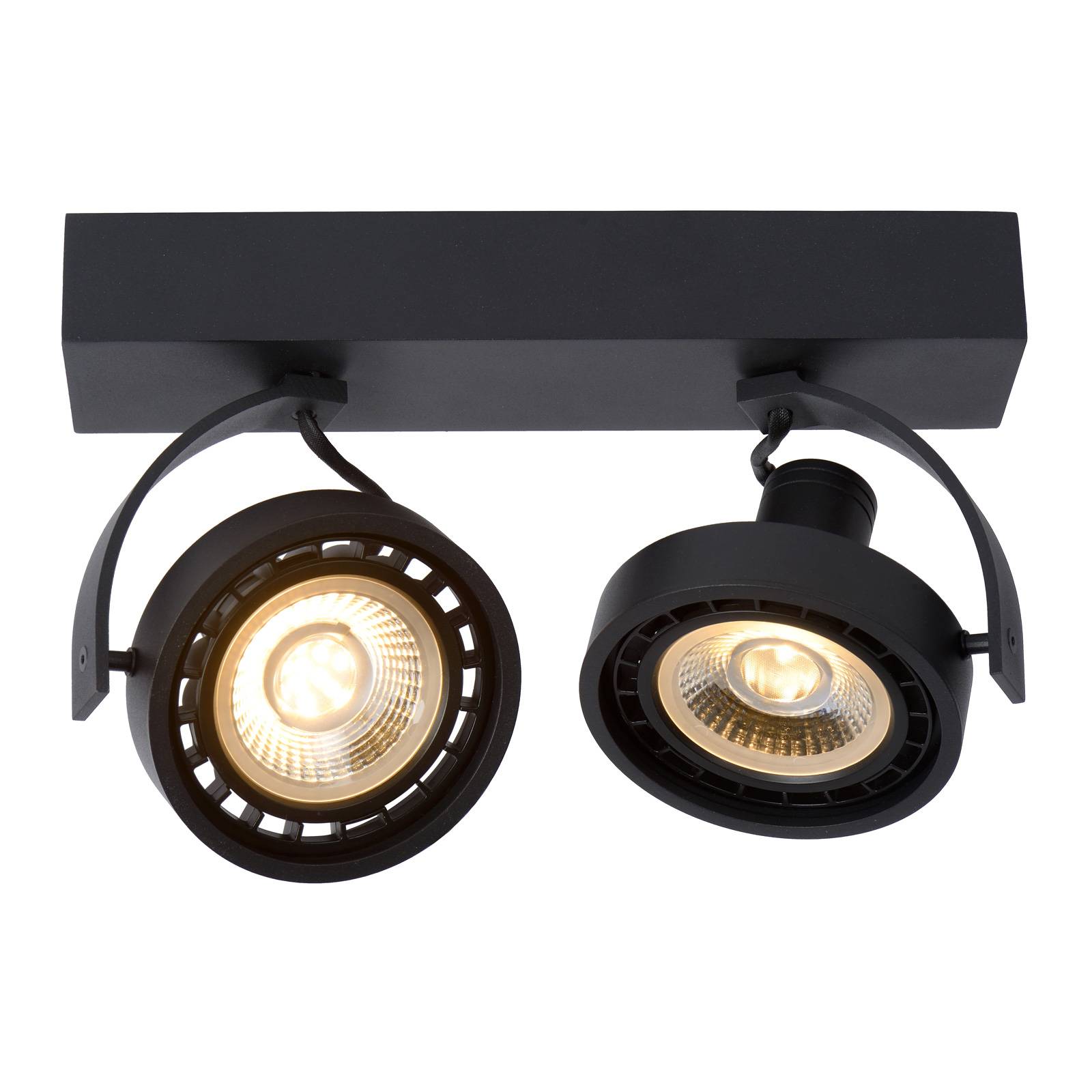 LED-takspotlight Dorian 2 lampor, dim to warm