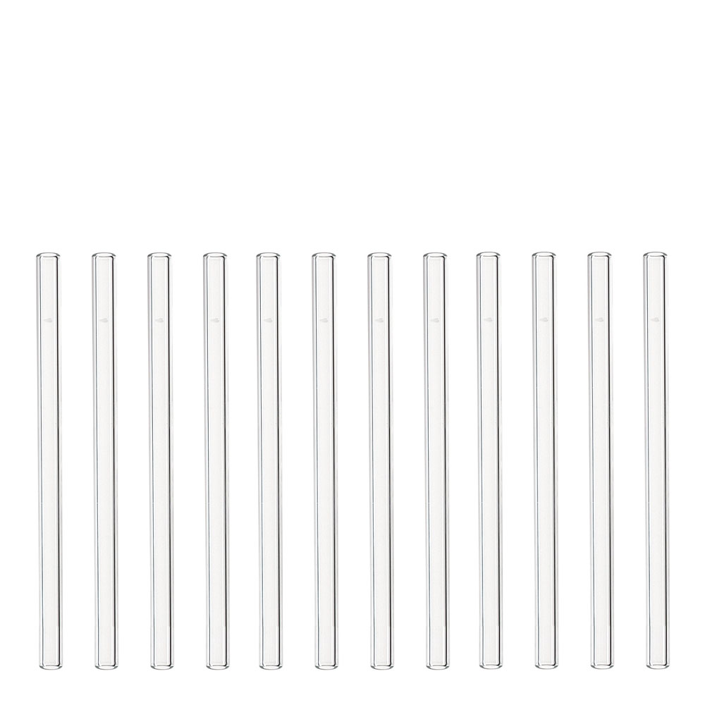Leonardo - Ciao Sugrör i glas 15 cm 12-pack Klar