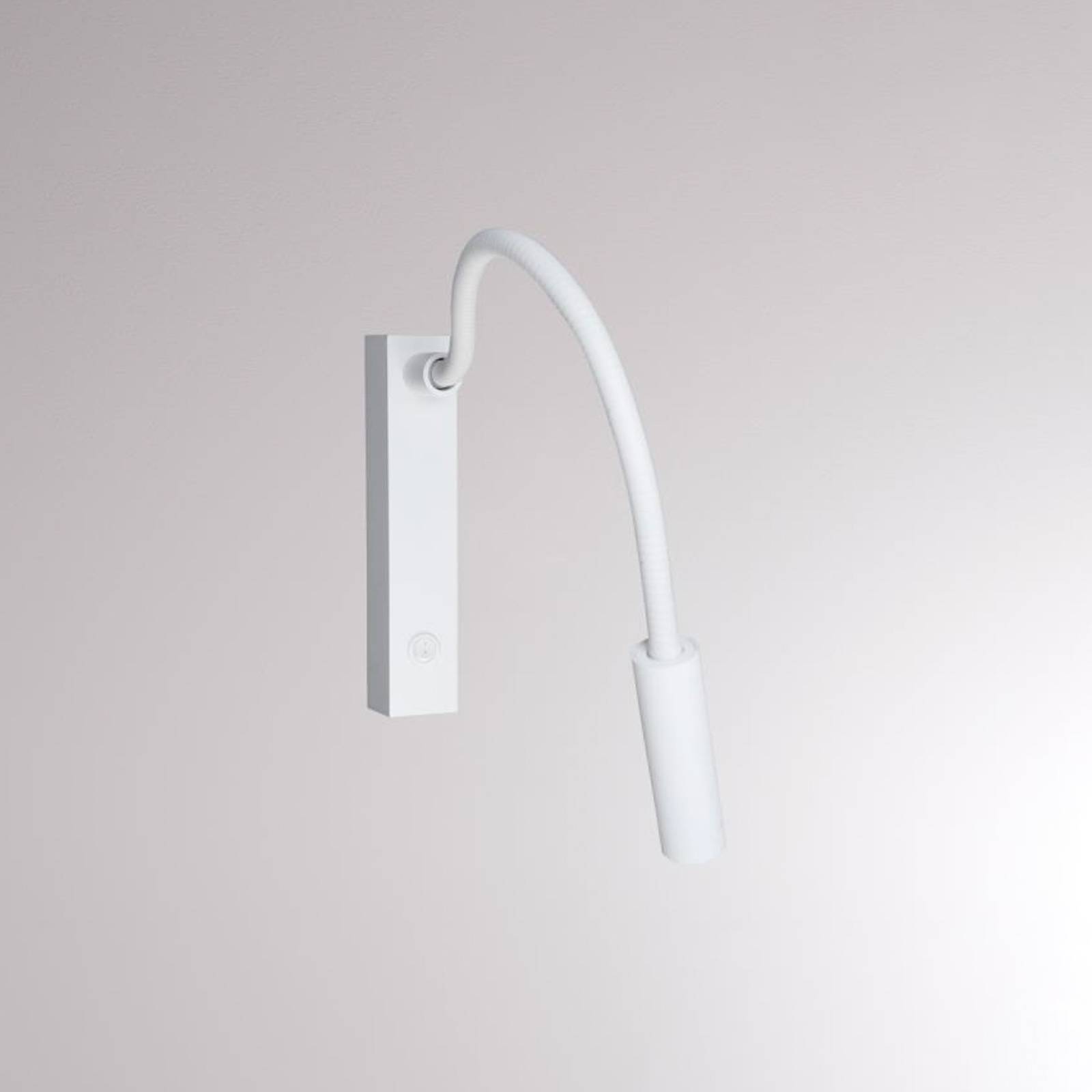 LOUM Arok LED-vägglampa 2 700 K vit matt