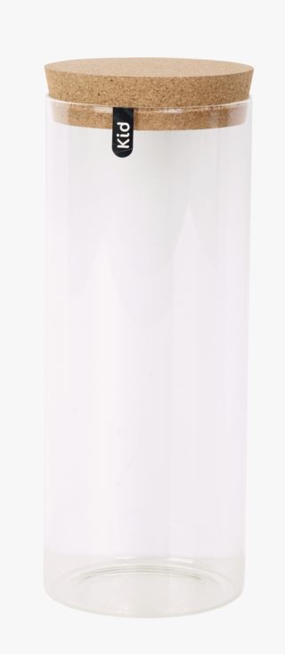 Kork glasburk transparent
