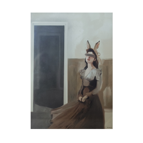 Lady Almond Poster Mrs Mighetto