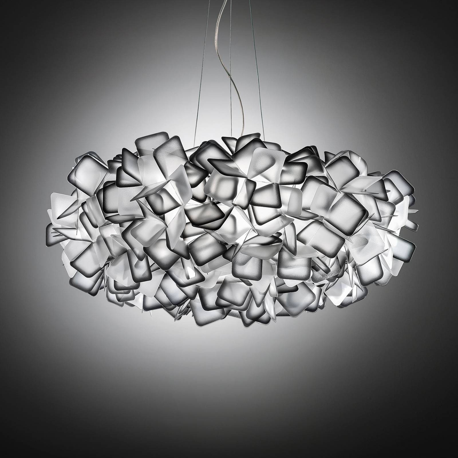 Slamp Clizia hänglampa, Ø 78 cm, svart