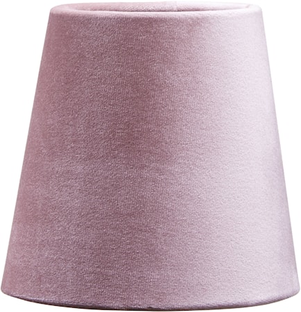 Lampskärm Queen Sammet Klarrosa