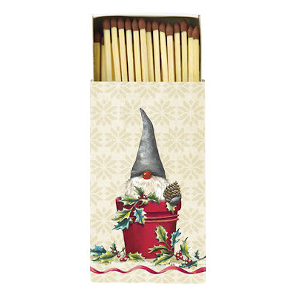 IHR - Tändstickor Tomte i kruka