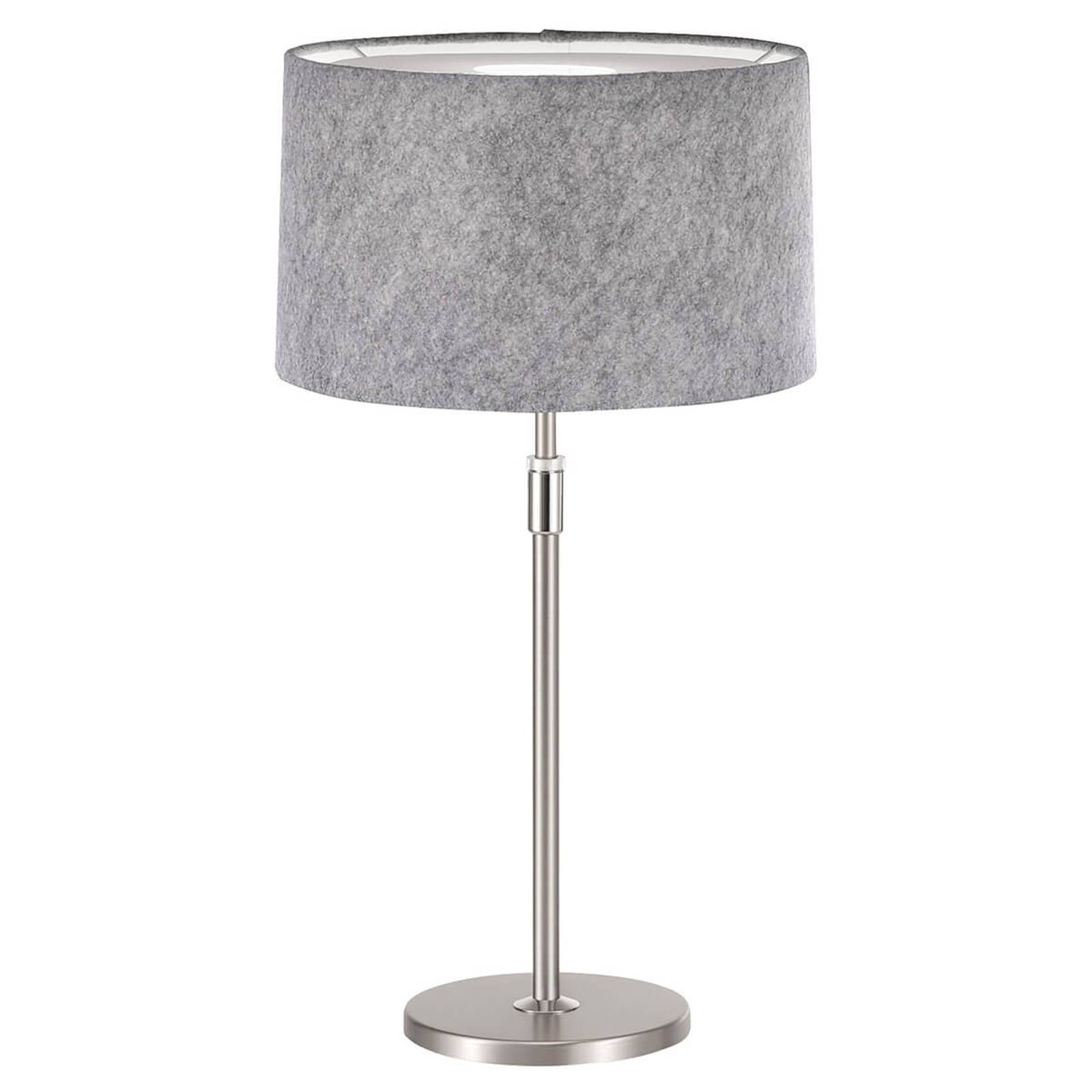 Loop - bordslampa med filtskärm, ljusgrå