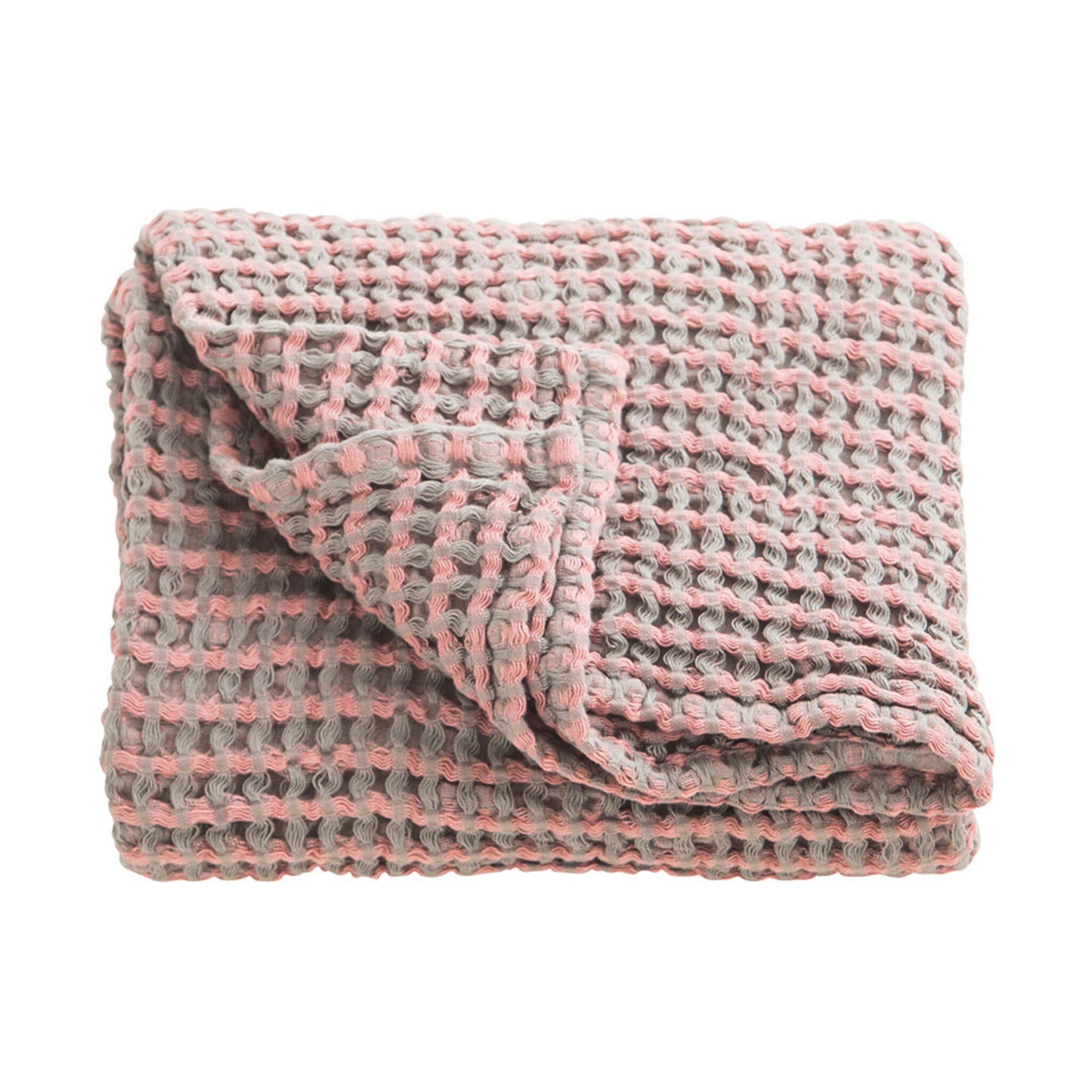 Filt Uno rosa/grå