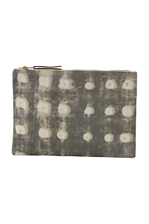 Sminkväska Dots 23x16 cm Grå