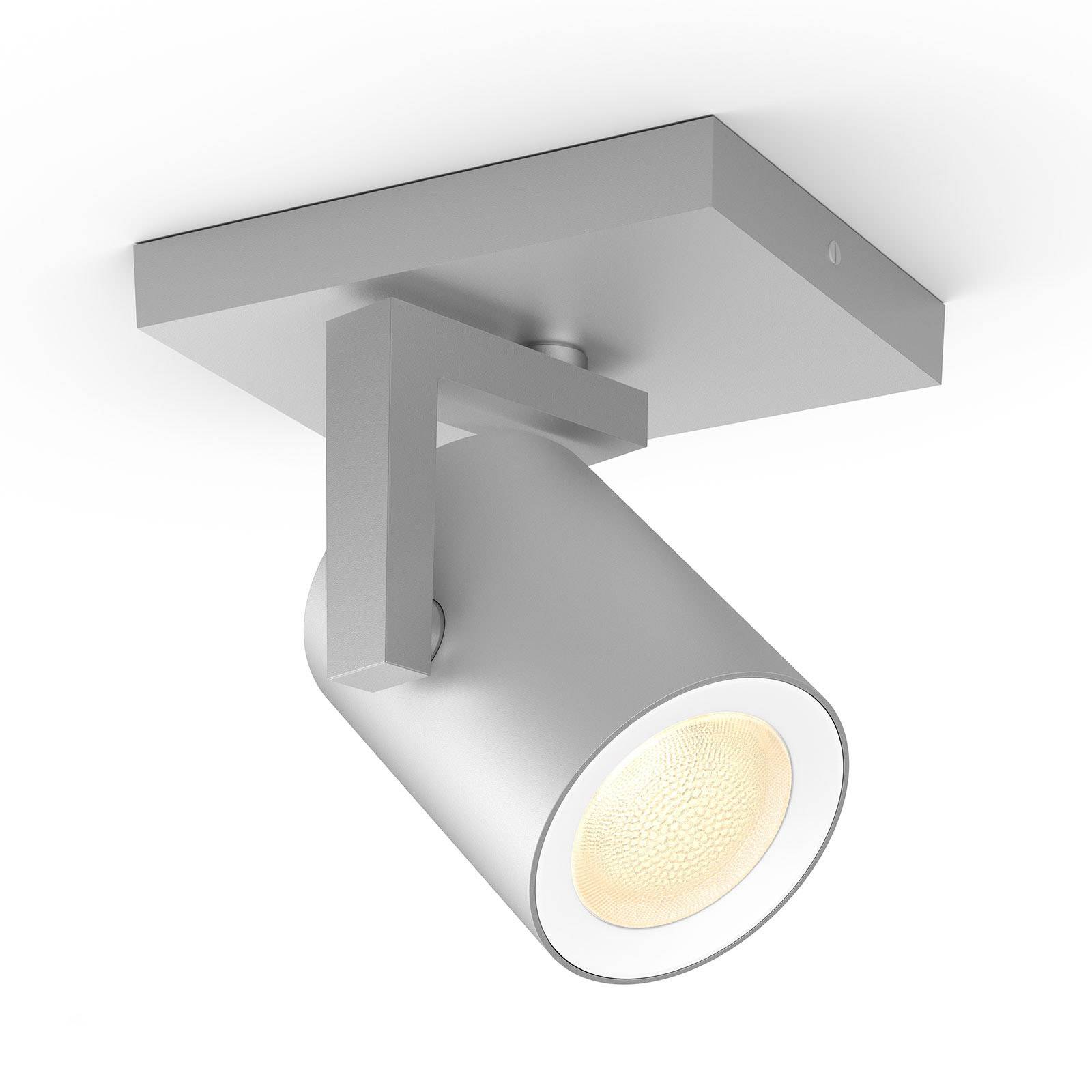 Philips Hue Argenta LED-spotlight, 1 lampa alu