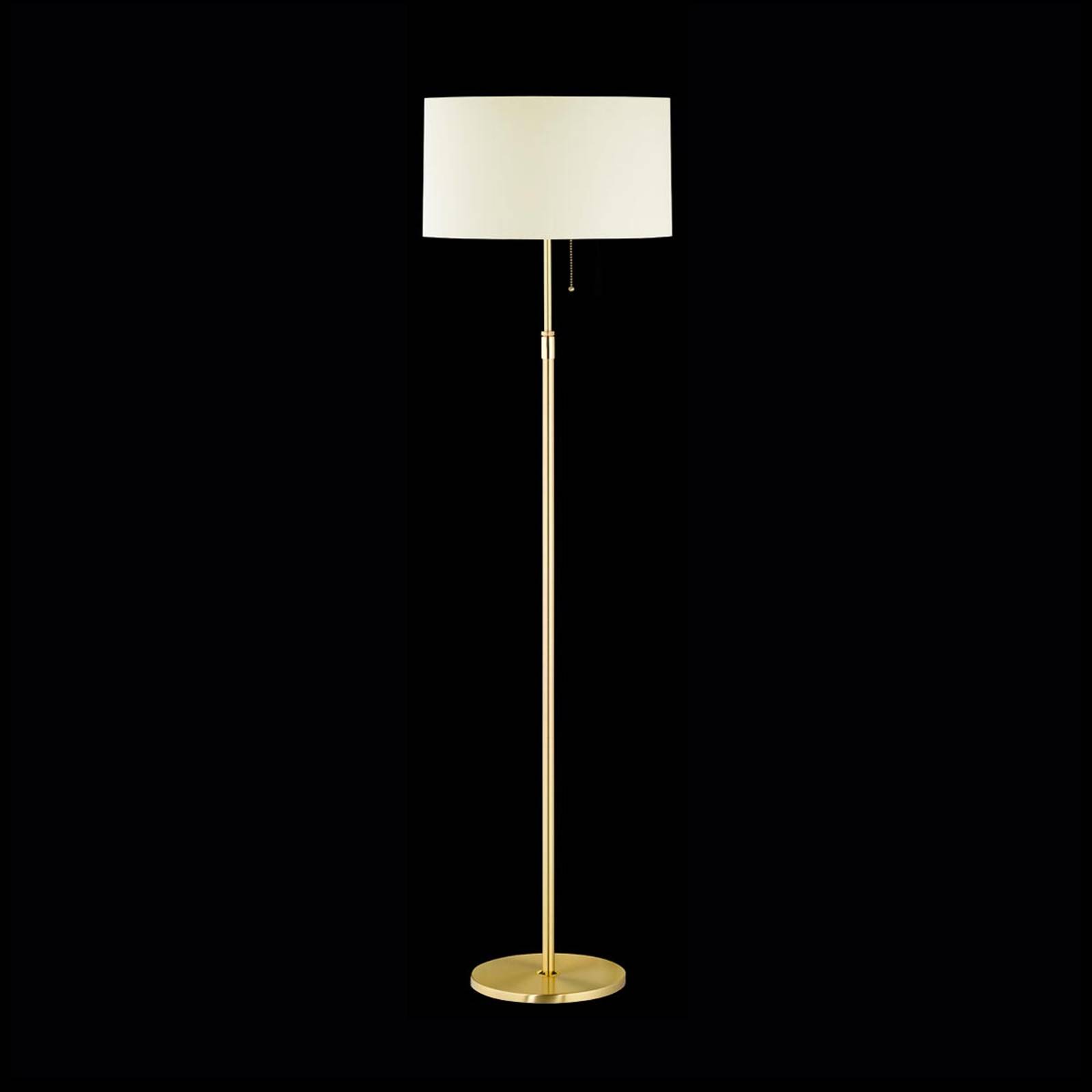 Golvlampa Loop i mässing