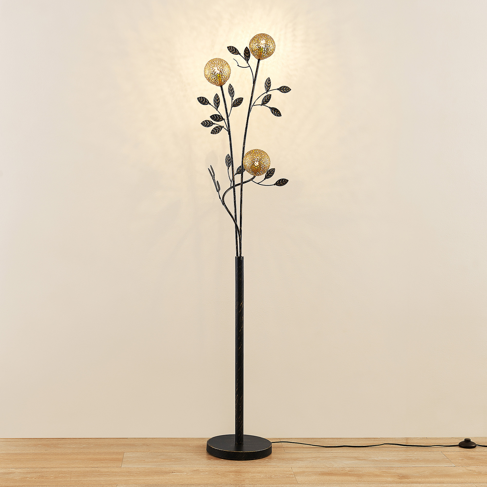 Lucande Evory golvlampa orientalisk