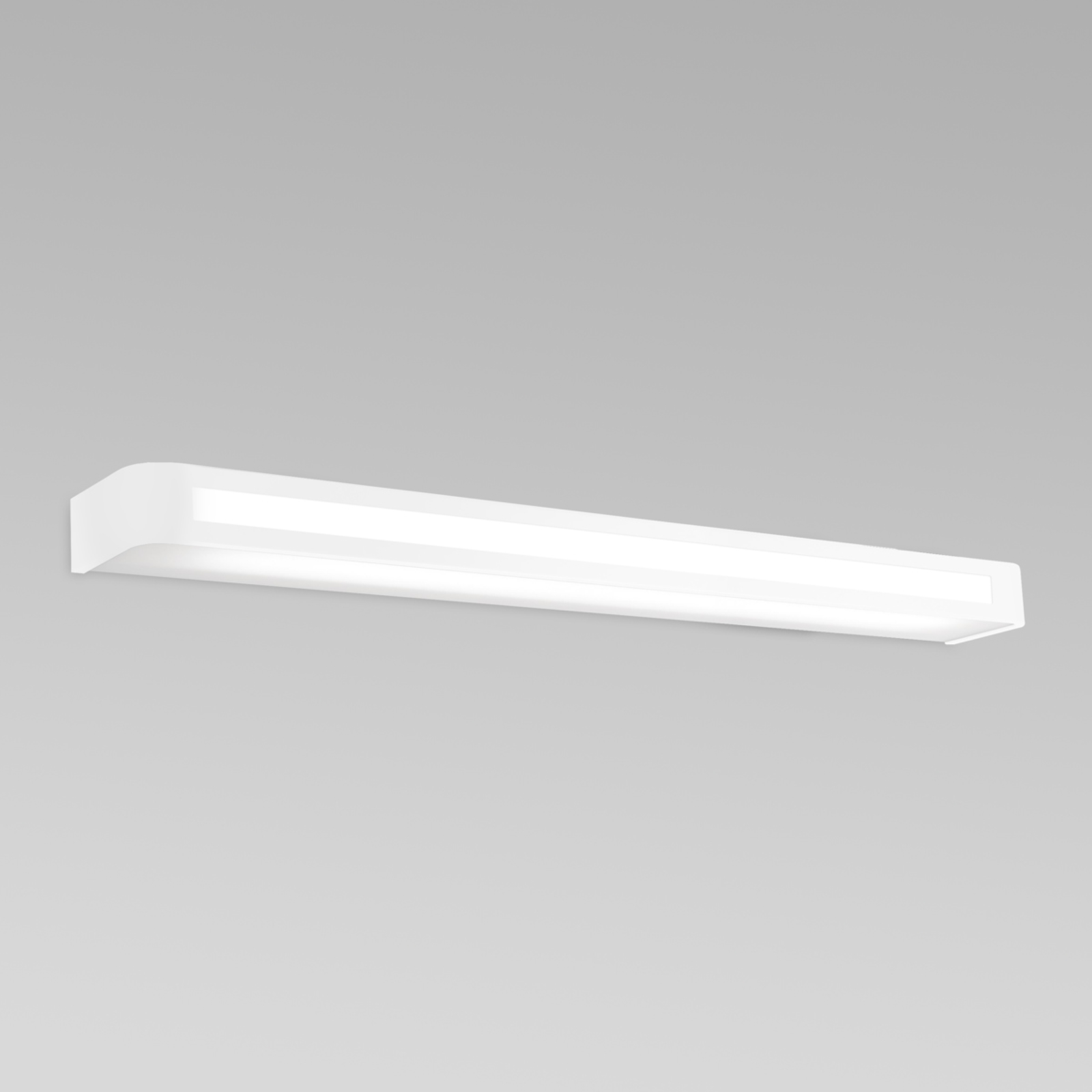 Tidslös LED-vägglampa Arcos, IP20 90 cm, vit