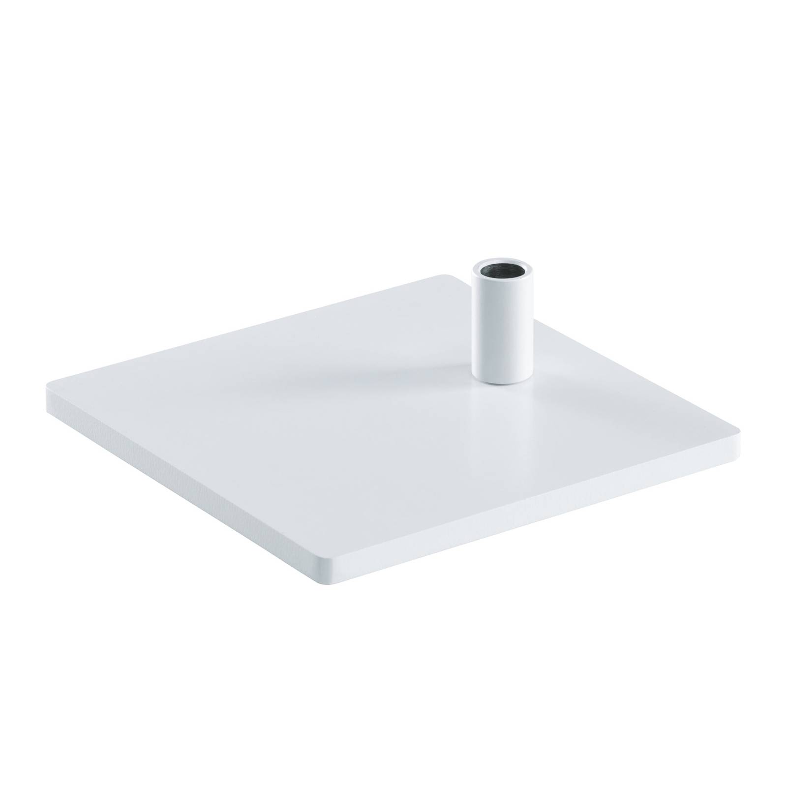 Bordslampa PARA.MI FTL vit, kantig fot