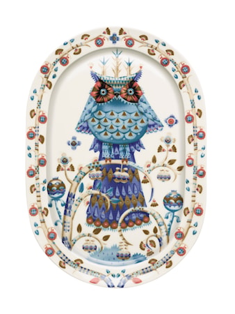 Taika Serveringsfat oval 41 cm vit