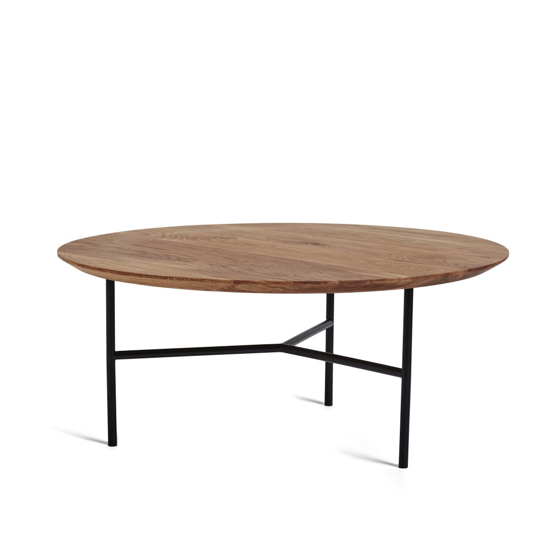 TRIBECA soffbord 80 cm lackad rustik ek Mavis
