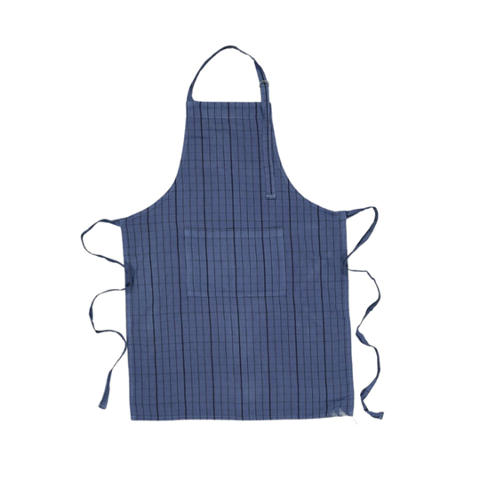 Designtorget Förkläde Rutan 70x90 cm Indigo