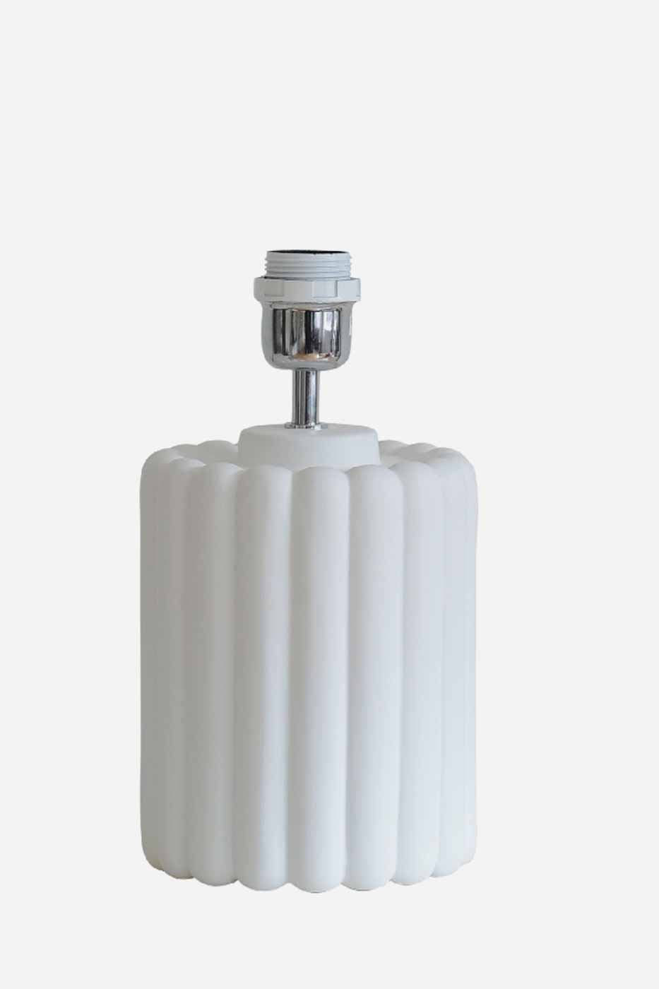 Lampfot Odessa 29 cm Vit