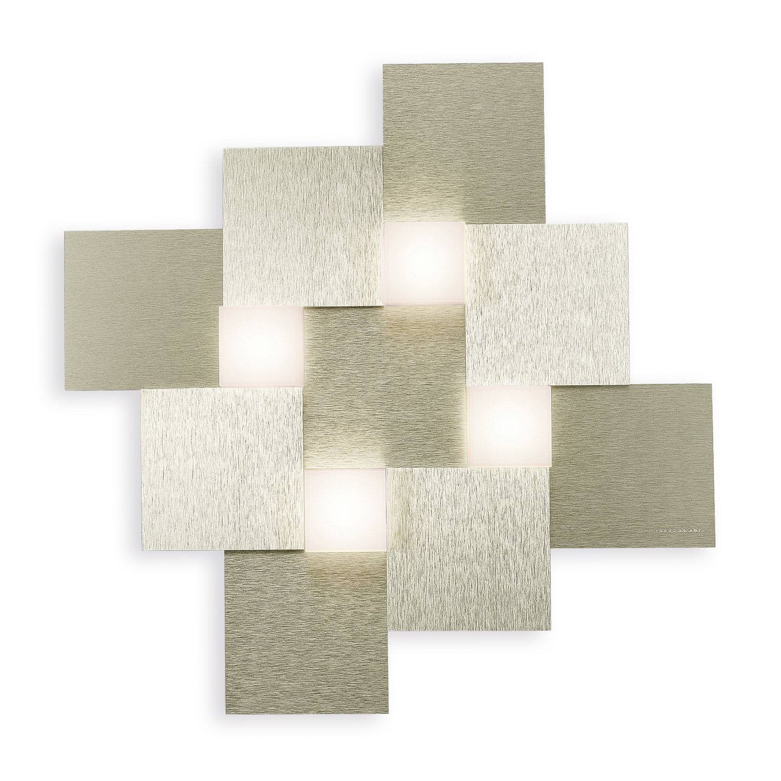 GROSSMANN Creo taklampa 4 lampor 44x44cm champagne