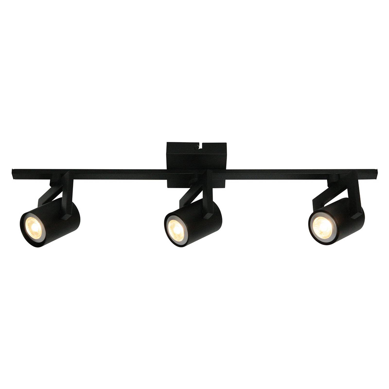 Modern taklampa ValvoLED i svart 3 lampor