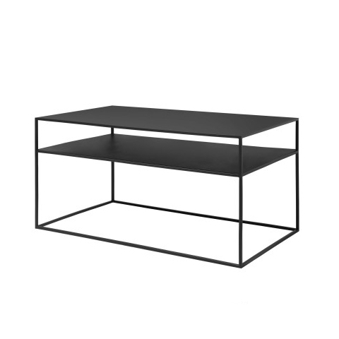 Soffbord svart metall Fera Blomus