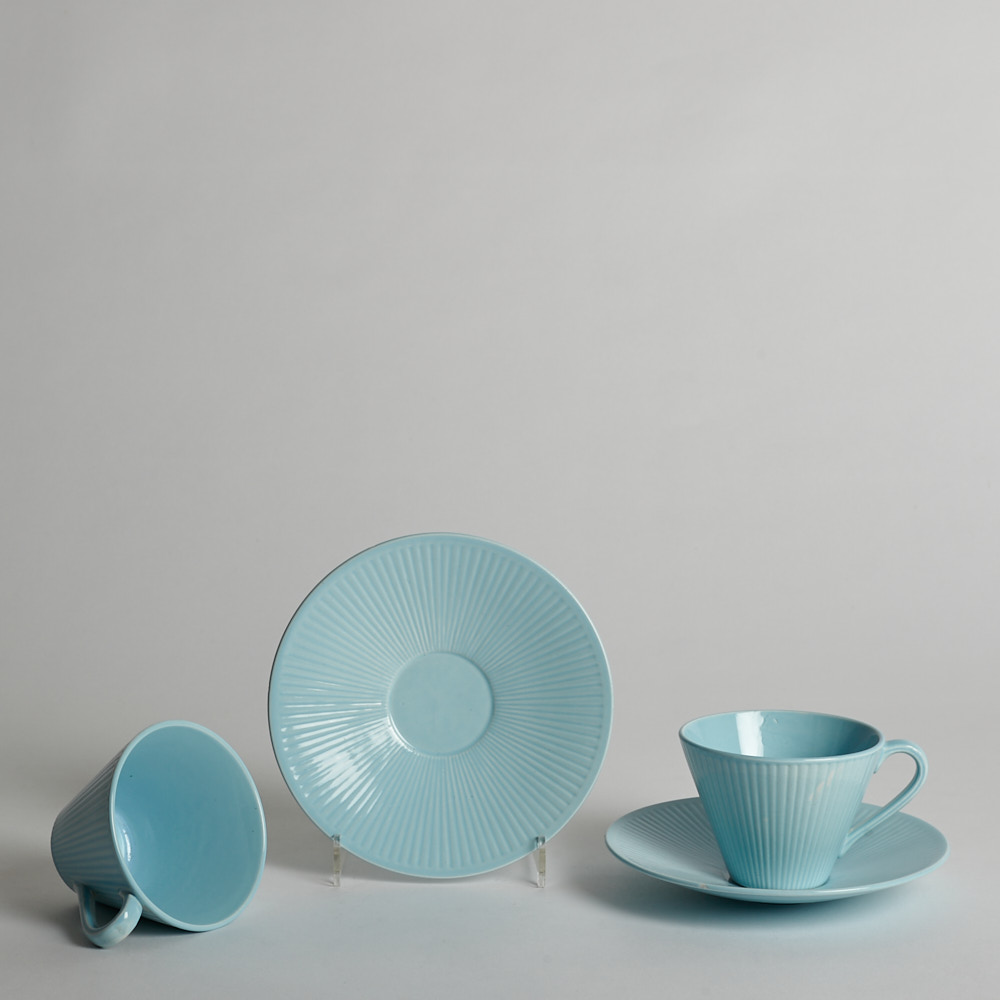 Gustavsberg - SÅLD Kaffekoppar "Pastella" Stig Lindberg 2 st