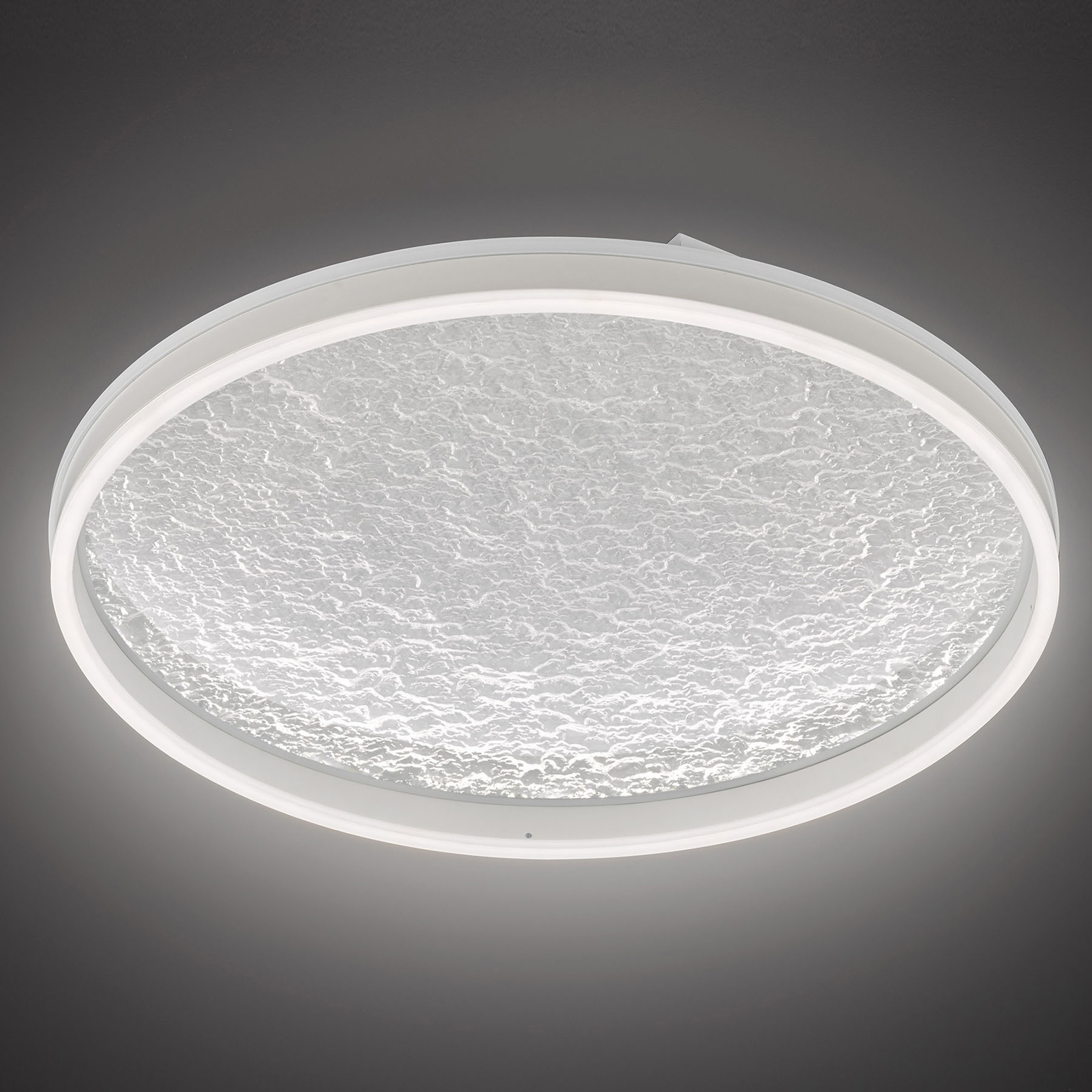 LED-taklampa Bali, dimbar, vit, 60 cm