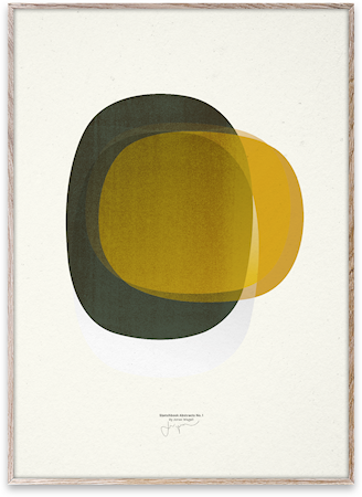 Sketchbook Abstract 01 Poster 30x40 cm