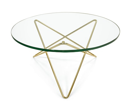 O-table glass soffbord