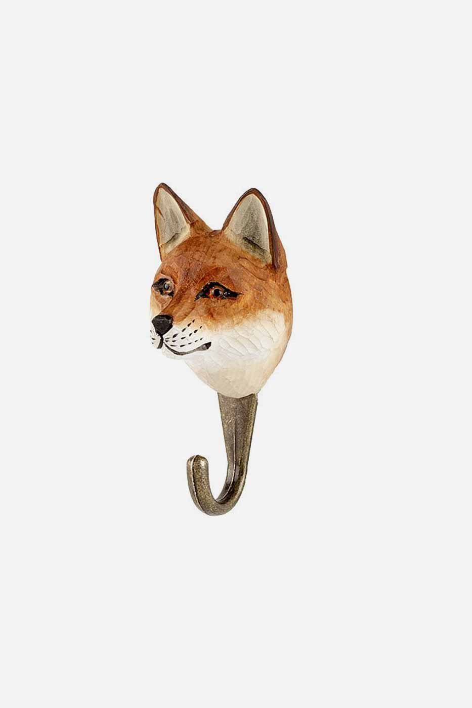 Krok Räv handsnidad