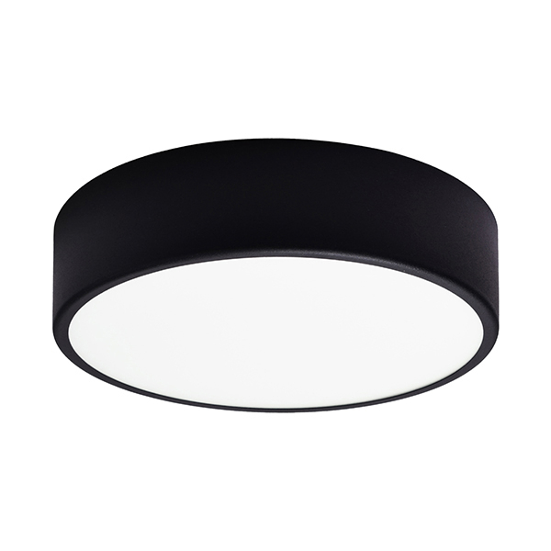 Taklampa Cleo, Ø 30 cm, svart