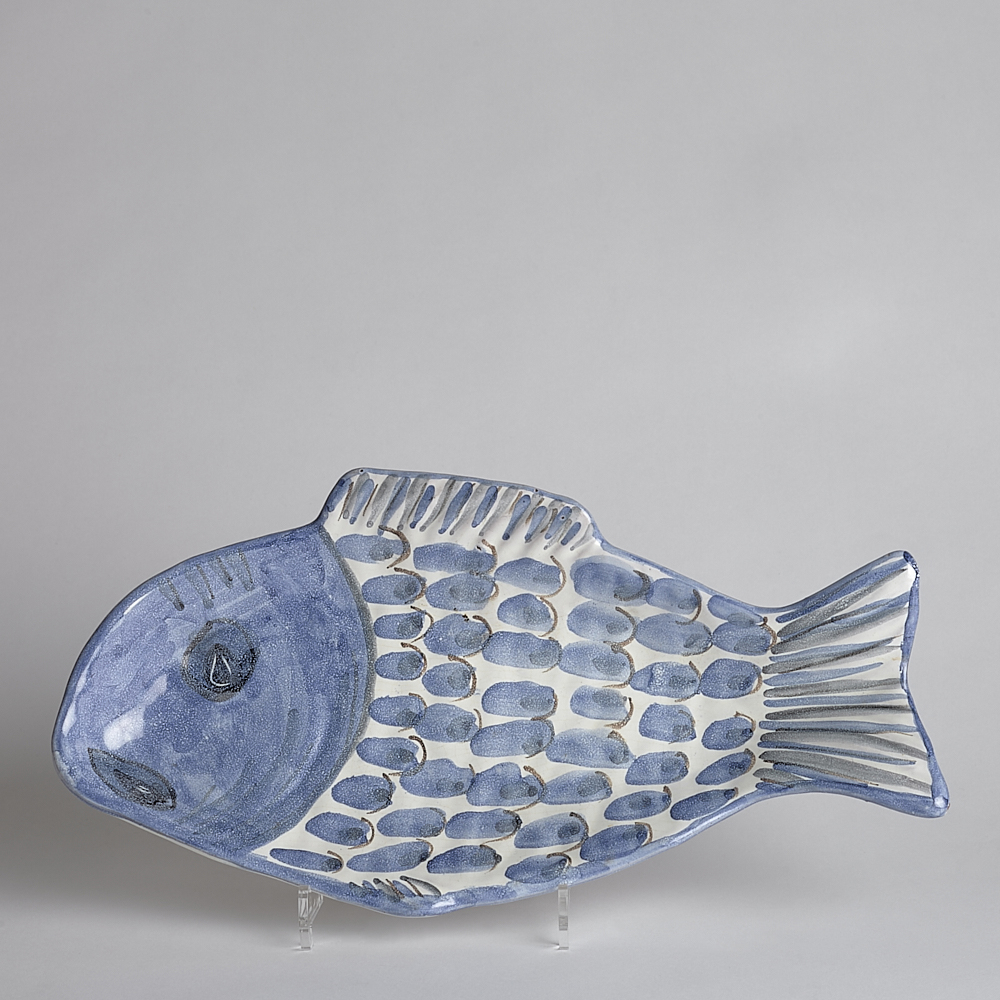 Vintage - SÅLD Fiskfat Laholms Keramik
