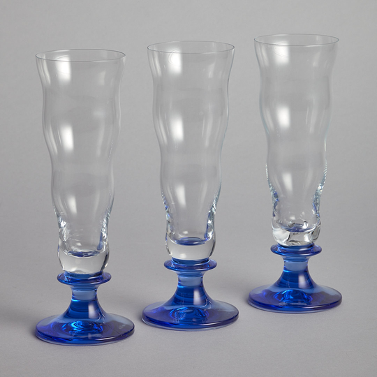 Vintage - Ölglas "Jazz" 3 st